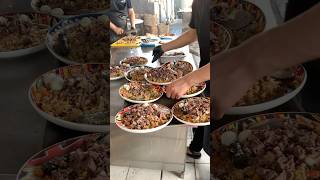 Uzbek pilaf the most popular place in Tashkent uzbek uzbekistan pilaf food foodie mukbang [upl. by Oicnoel43]