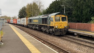 Mostly Maersk “Viridor” 66597 Freightliner 4L85 container freight 1241 2E Lea Road 7112024 [upl. by Langley]