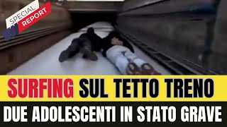 Vienna due ragazzi cechi in pericolo di vita dopo incidente sul tetto della metro [upl. by Delisle]