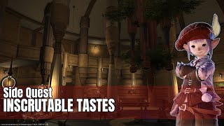 Final Fantasy XIV  A Realm Reborn  Side Quest  Inscrutable Tastes [upl. by Lever963]