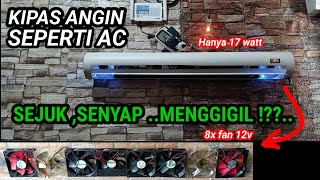 KIPAS ANGIN SEPERTI AC‼️ SEJUK SENYAP hanya 17 Watt hemat listrik [upl. by Damha659]