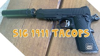 SIG 1911 TACOPS  1911 Suppressed [upl. by Lehcsreh]