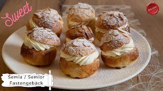 Semlar  Semlor  Schwedisches Fastengebäck Silkeswelt Rezeptesilkeswelt [upl. by Iolenta30]