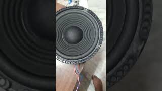 6 inch speaker 45 watt speaker rs 300 [upl. by Lacsap354]