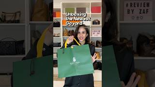 Full Review Goyard Mini Anjou Bag Full video on my youtube amp tiktok goyard goyardminianjou [upl. by Ubana]