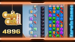 Candy Crush Saga Level 4896  No Boosters [upl. by Stephenson]