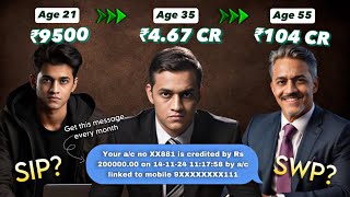 ₹100 Crores by 55 A StepbyStep SIP and SWP Strategy for Beginners 💰🔥  Mohit Lamba [upl. by Enamrahc652]