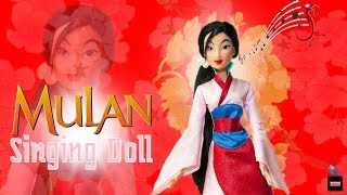 Disney Store Mulan Singing doll 2012 [upl. by Anoif442]