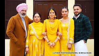 Chanpreet Kaur Dhillon Weds Arvinder Singh Gill  Jago amp DJ Party 17012024 [upl. by Patricio]