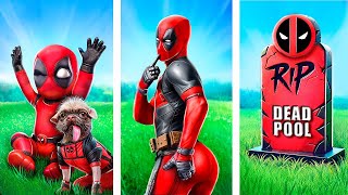 DEADPOOL vs Superheroes From Birth to Death of Deadpool [upl. by Herby198]