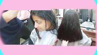 long haircut tutorial  long to short heavy haircut  Indian Women Long Haircut  layer haircut [upl. by Hgielrahc]