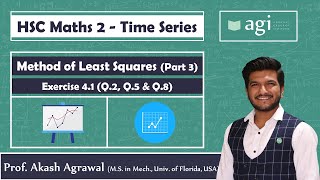 HSC Class 12th Commerce  Time Series  Part 3  Method of Least Squares  Syllabus 2020  2021 [upl. by Worra]