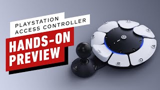 PlayStation Access Controller HandsOn Preview [upl. by Raeann89]