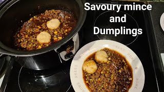 Slow Cooker Savoury Mince and Dumplings [upl. by Dionysus659]