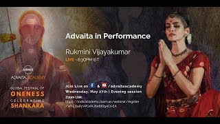 GFO2020 Advaita in Performance by Rukmini Vijayakumar [upl. by Baptista]