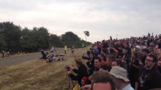 Thierry Neuville  Flat Out Jump  WRC Germany 2013 [upl. by Graner]