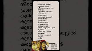 Vannathi pullinu doore🦋 shortsfeed youtubeshorts lyrics ytshorts viral lyricvideo yt shorts [upl. by Anilave588]