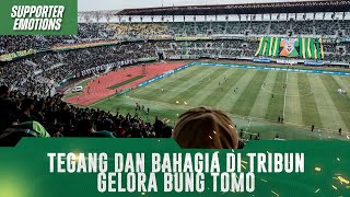 TEGANG DAN BAHAGIA DI TRIBUN GELORA BUNG TOMO  SUPPORTER EMOTIONS  PERSEBAYA VS PERSIJA [upl. by Weidman]