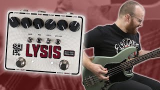 Fuzz  Octave  Modulation  SolidGoldFX Lysis MKII Bass Demo [upl. by Budde]