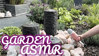 RELAXING GARDEN ASMR SOUNDS [upl. by Nosilla495]