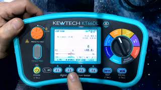 Kewtech KT66DL Advanced Multifunction Tester MFT Introduction Video [upl. by Thinia]