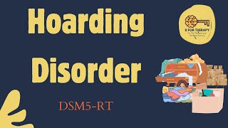 Hoarding DisorderDSM5TR hoarding ocd obssesivecompulsivedisorder hoarding [upl. by Eednim]