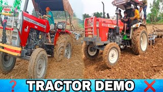 Swaraj 855 vs MF 7250 on 2 herrow  डेमो है Tractordemo [upl. by Luciano]