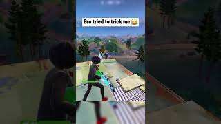 Bro is not slick 😭🙏 fortniteshorts 200iq fortniteclips [upl. by Tarttan792]