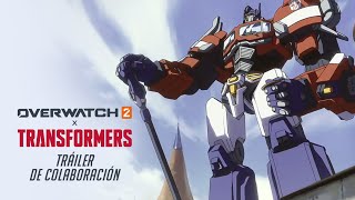 Overwatch 2 x TRANSFORMERS  Tráiler de Colaboración [upl. by Nuri877]