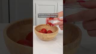 Use tape to keep tomatoes fresh for longer [upl. by Dorthy]