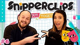 SNIPPING OUR WAY THROUGH SILLY SCIENCE DLC part 1  Snipperclips [upl. by Veedis]