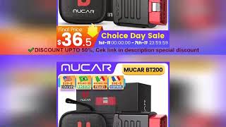 ✔️MUCAR BT200BT200 Pro OBD2 Scanner Diagnostic Tool Bluetooth Full System A [upl. by Faunia46]