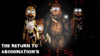 WITHERED TOY ANIMATRONICS AND THE IGNITED  The Return to Abominations Old [upl. by Jaunita839]