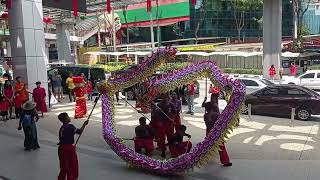 Chinese New Year Dragon Dance Performance at Sungei Wang [upl. by Veron794]