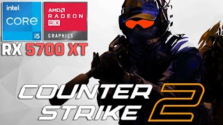 CounterStrike 2  I5 10400F  RX 5700 XT [upl. by Iaras]