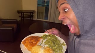 I COOKED SALMON VLOG [upl. by Driskill]