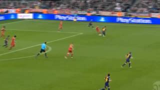 Ribery Owns Messi Bayern V Barca CL13 semi 1st leg 40 [upl. by Cohbath975]