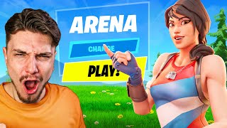 Grinding A Day Of Solo Arena Fortnite Battle Royale [upl. by Inafetse]