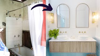 Complete Bathroom and Laundry Renovation 1880 House Renovation  Naomi Findlay  Renovie [upl. by Forland]