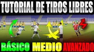 ✅ el MEJOR TUTORIAL de TIROS LIBRES para eFootball 2022 [upl. by Teresita]