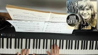 Annies Song  John Denver  Piano [upl. by Chick744]