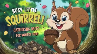 Squirrels Nutty Adventure A Fun Winter Prep Song for Kids [upl. by Magen]