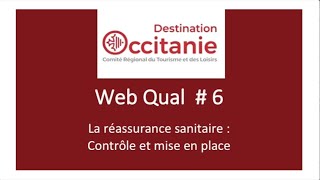 WebQual 6  La réassurance sanitaire [upl. by Felder]