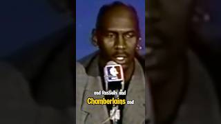 Jordan asked if he is Better than other Legends michaeljordan nbaplayers nba [upl. by Danna]