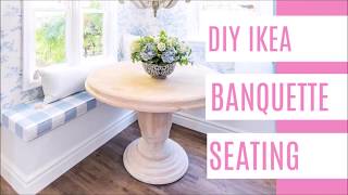 IKEA Hack Banquette Seating [upl. by Charisse]