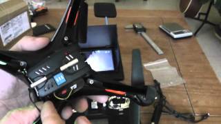 Syma X5 58G FPV kit Unboxing analysis and demo flight Courtesy Banggood [upl. by Idet]