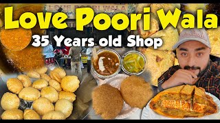 Love Poori Wala  Delhi ka Sabse Bada Bread Pakora  35 Years old Shop  4k [upl. by Enomrej]