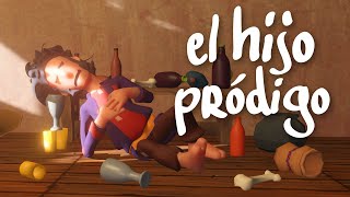 El Hijo Pródigo 🐷 BIBTOONS  Historias Bíblicas Animadas [upl. by Annawat692]