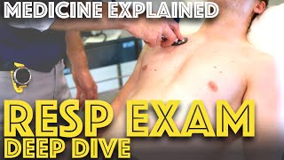 Respiratory Examination Explained  Clinical Skills Deep Dive  Medical School Revision  Dr Gill [upl. by Elaval]