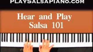 Salsa Piano By Ear Keyboard Lesson Sample of Jeffs Playing [upl. by Walford]